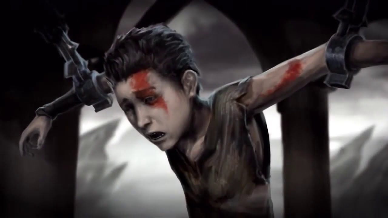 How KRATOS Turned White & Got Red Tattoo Scene  - GOD OF WAR PS5