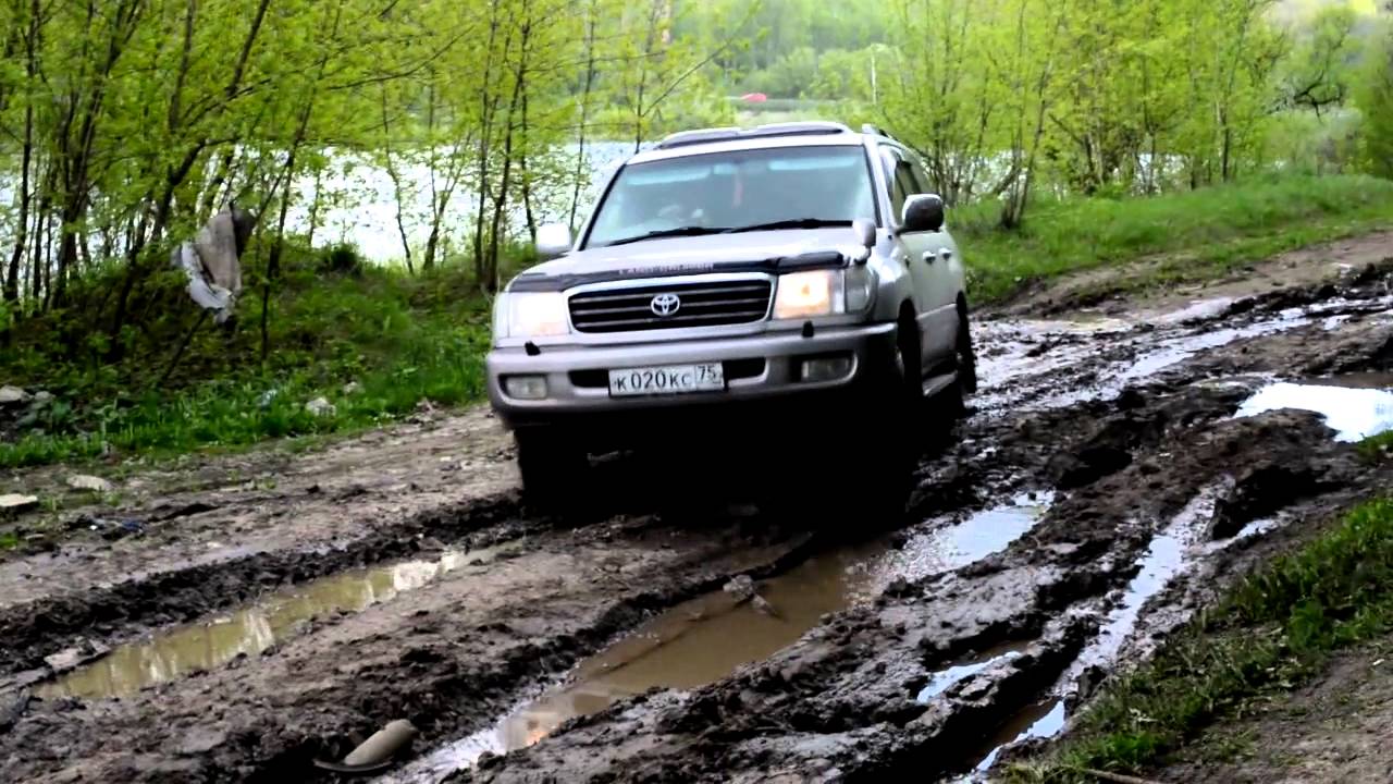 Тест драйв LAND CRUISER 100 правый руль.