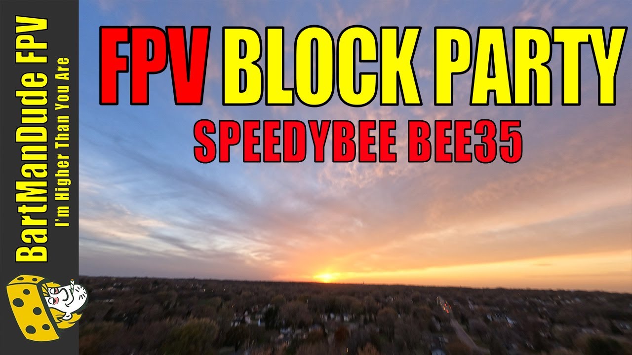 FPV - SPEEDYBEE BEE35 build - FIRST FLIGHT of the new Bee35 from SpeedyBee.  w/GoPro 10 Bones Sunset