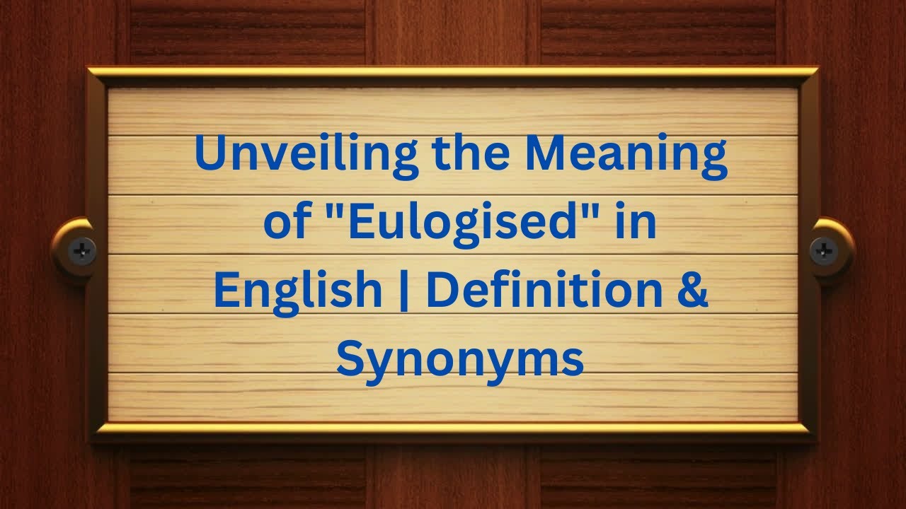 Unveiling the Meaning of 