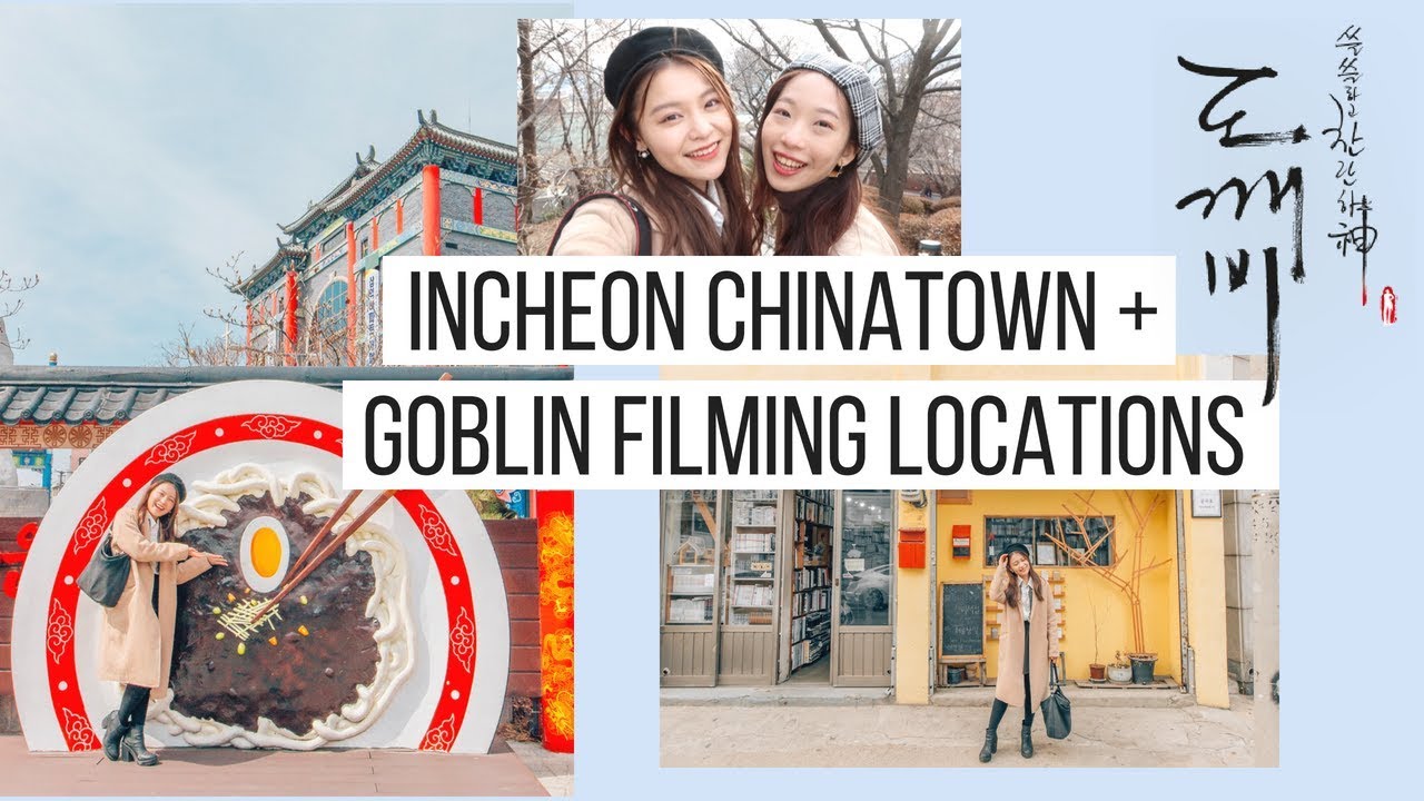 SNU Study Abroad | Incheon Chinatown + Goblin Filming Locations 🇰🇷 Korea Vlog