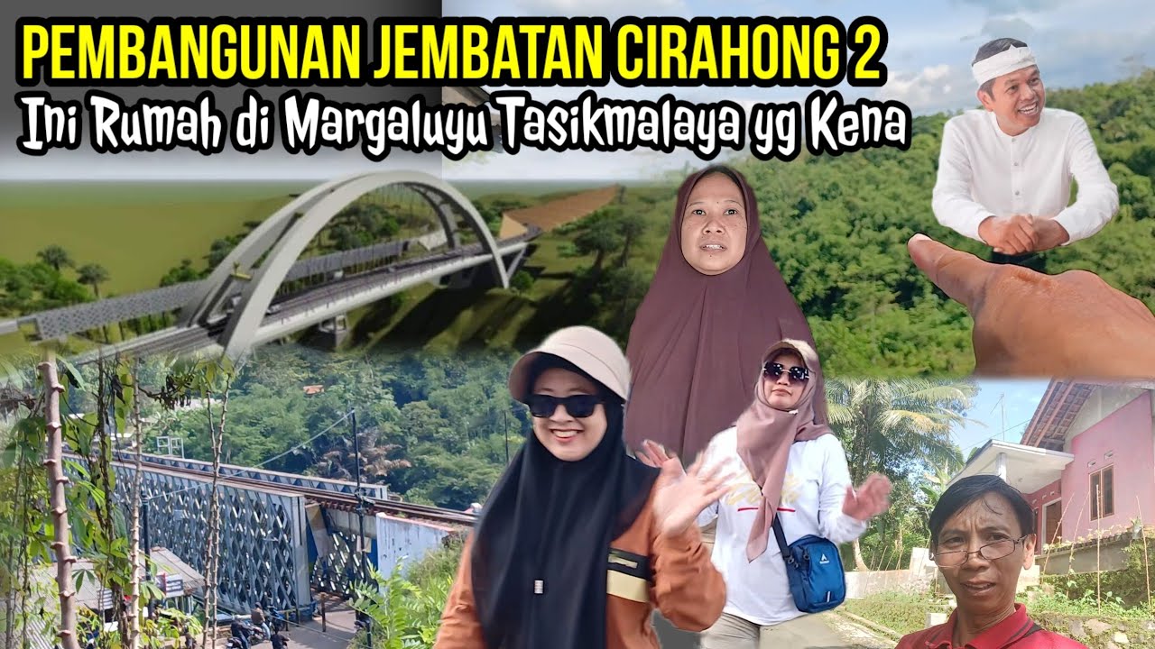 Ini Rumah-Rumah di Tasikmalaya yg Kena Pembangunan Jembatan Cirahong 2 di Masa KDM 