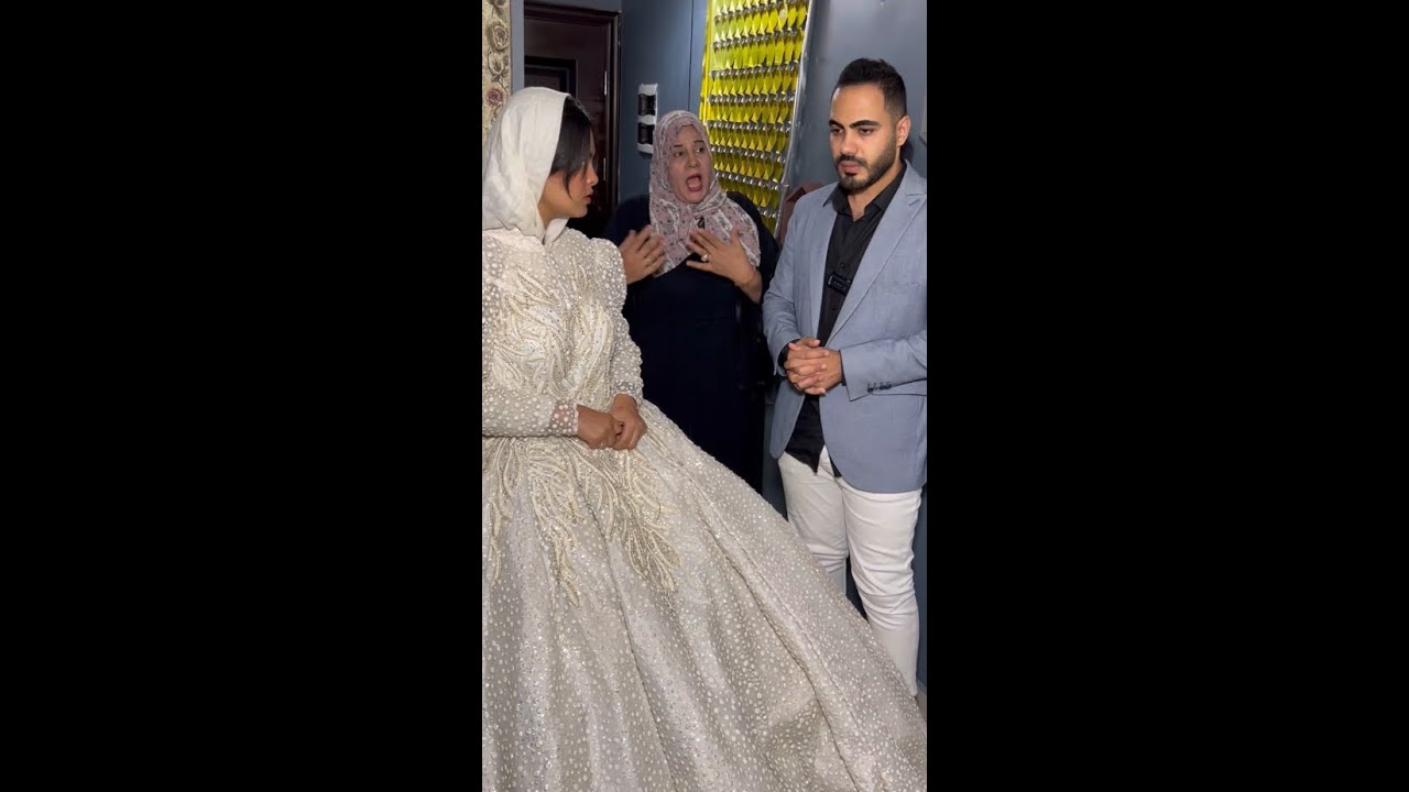 ام العريس دخلت لمرات ابنها يوم فرحها عشان تاخد حجات من النيش وفراخ ولحمه