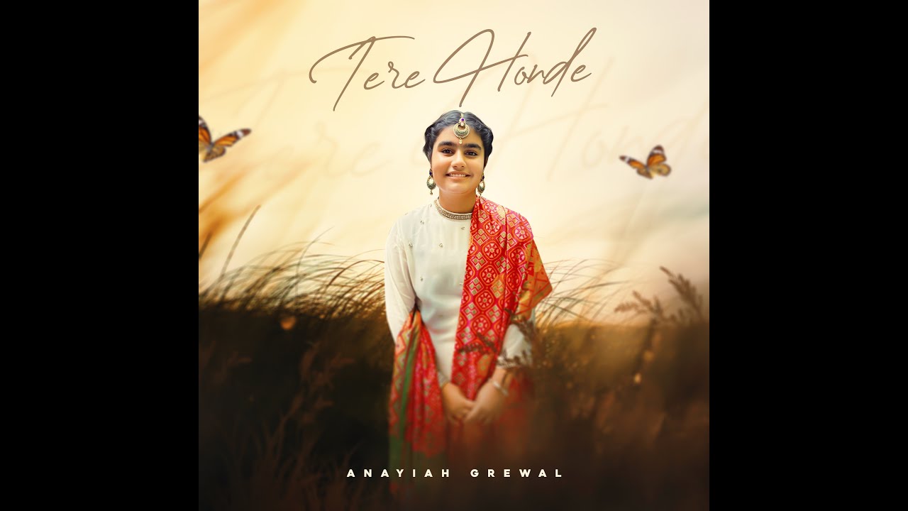 Tere Honde By Anayiah Grewal (Official Lyrical Video)| Punjabi Song 2025 | AnMo Music| Moesha Grewal
