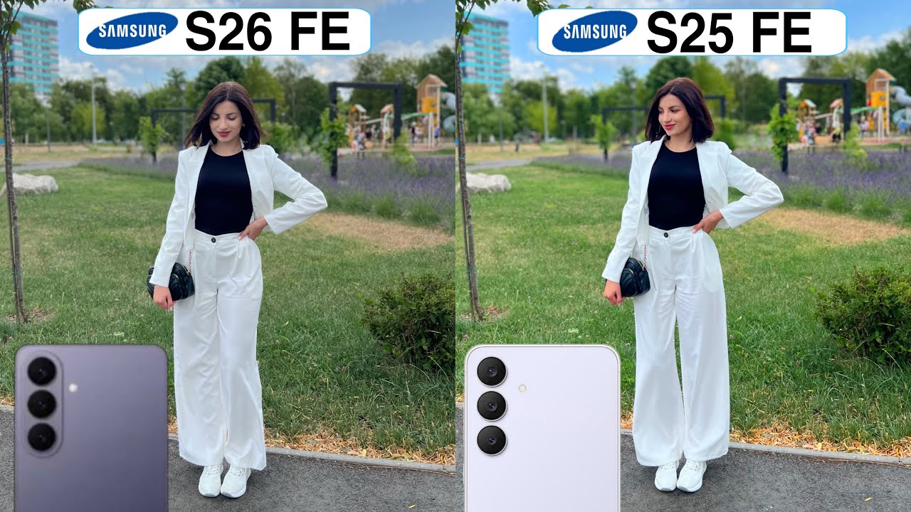 Сравнение камер Samsung Galaxy S26 FE и Samsung Galaxy S25 FE