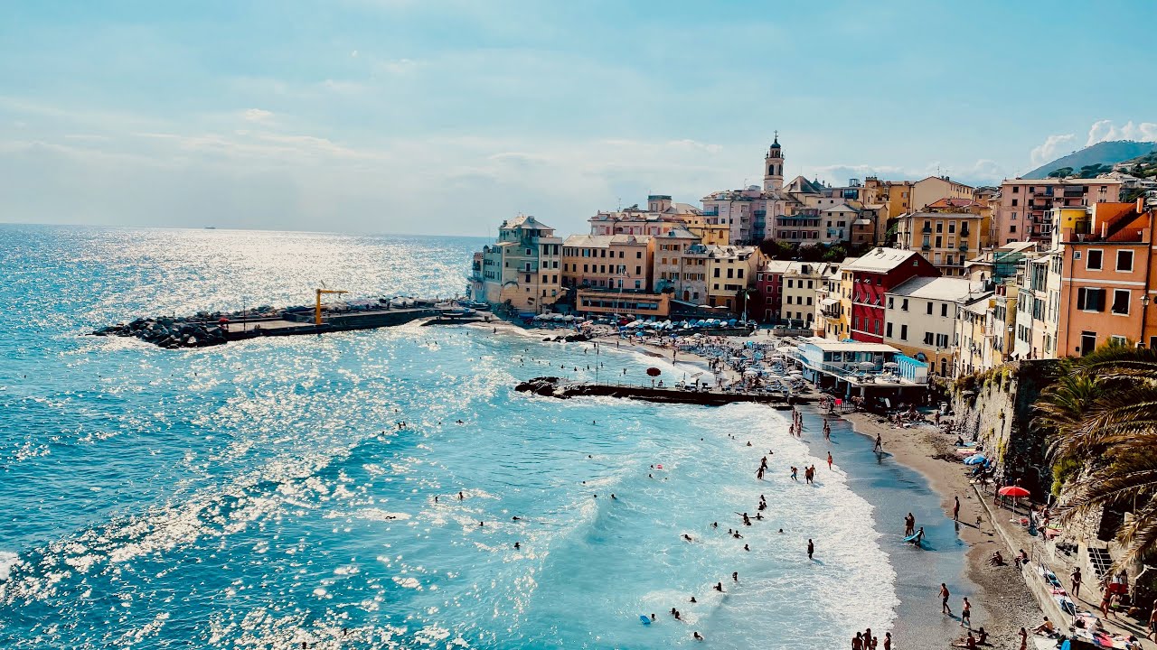 Italy’s hidden gem? Bogliasco near Genoa, on Liguria’s coast. Turquoise waters, pesto and focaccia.