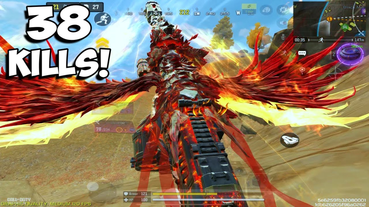 38Kills w/ New Mythic Jak 12-Rising Ashes | solo v squad gameplay Call of Duty Mobile!