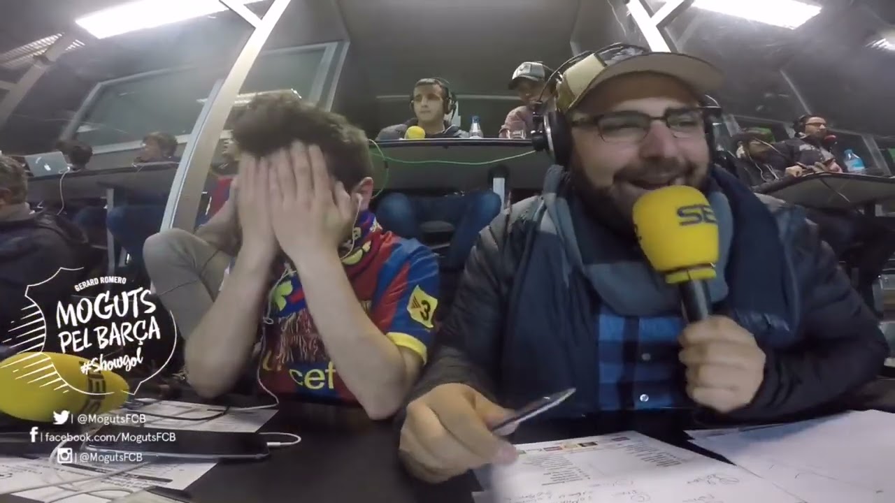 La REMONTADA del Barça al PSG por 6-1 con gol de Sergi Roberto narrado por Gerard Romero