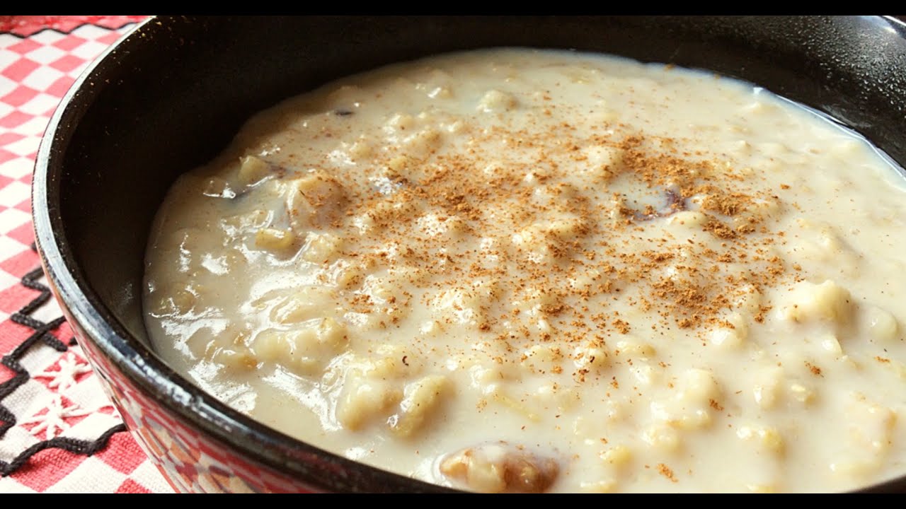 Cremosa AVENA caliente para apapachar el alma