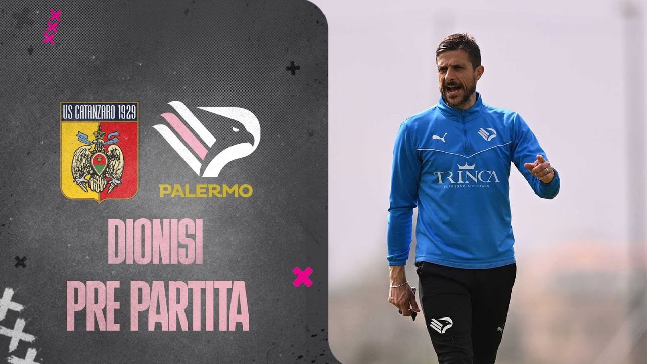 🎙Verso Catanzaro-Palermo: Dionisi in conferenza stampa