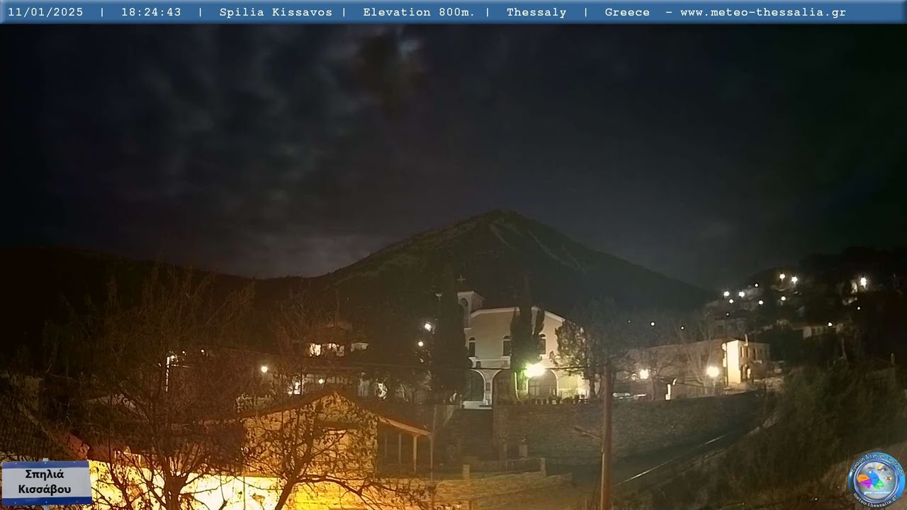 ☃️ 11-January-2025, Makrinitsa Meteo Camera Timelapses.gr 🇬🇷