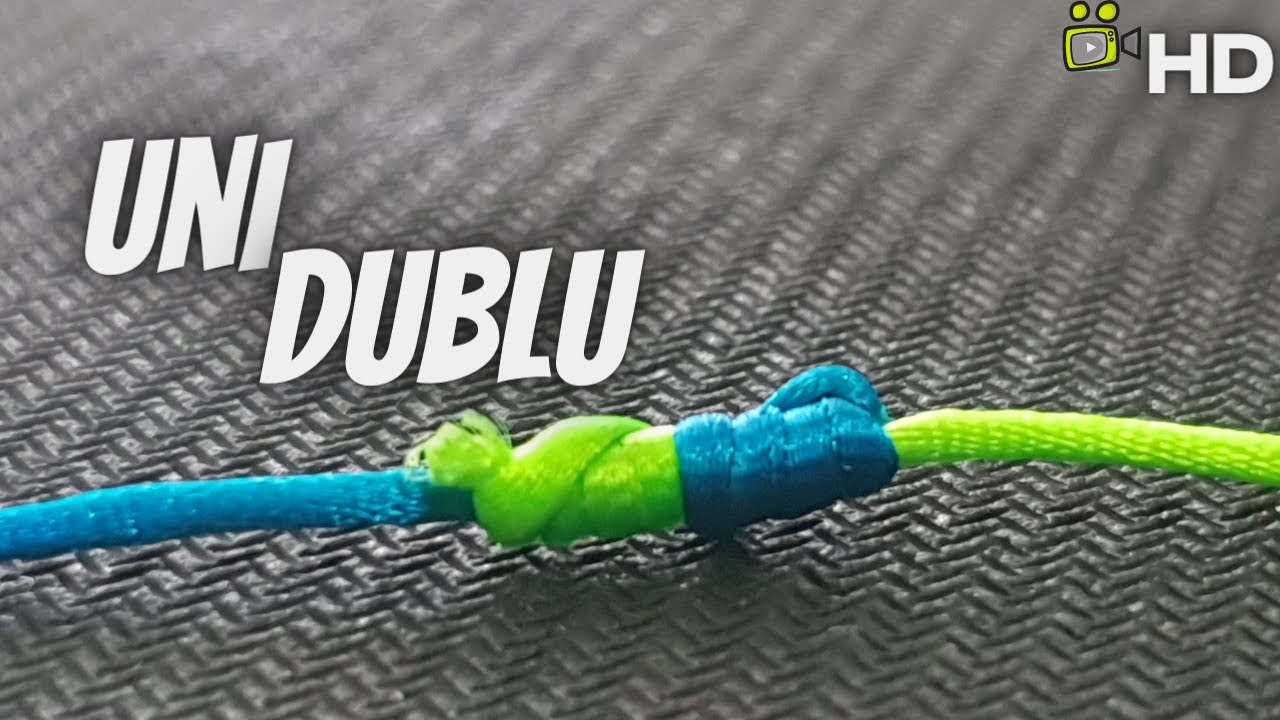 Nodul Uni Dublu - Nod pentru Inaintas, Pas cu Pas