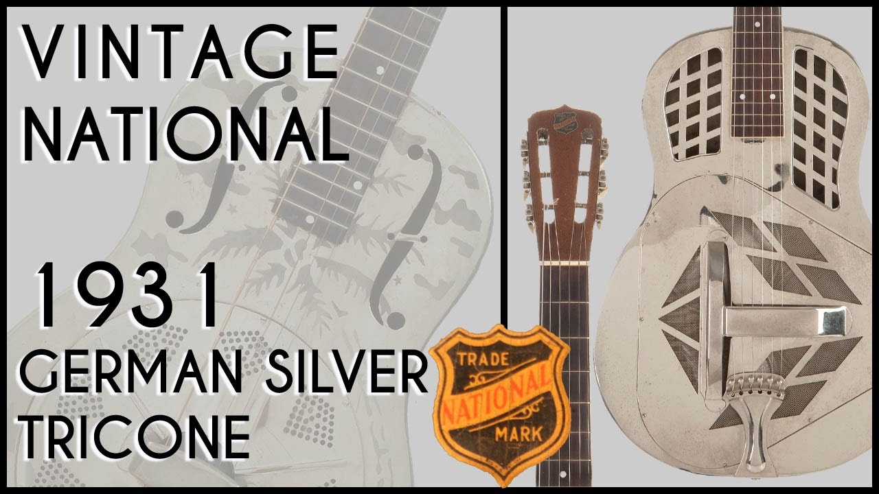 1928 Tricone // Vintage National Guitars sound like this