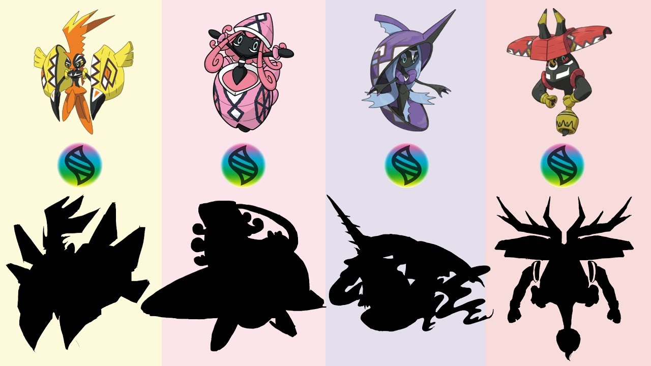 Fan Requests #18: The Guardian Deities: Mega Tapu Koko, Tapu Lele, Tapu Bulu, Tapu Fini