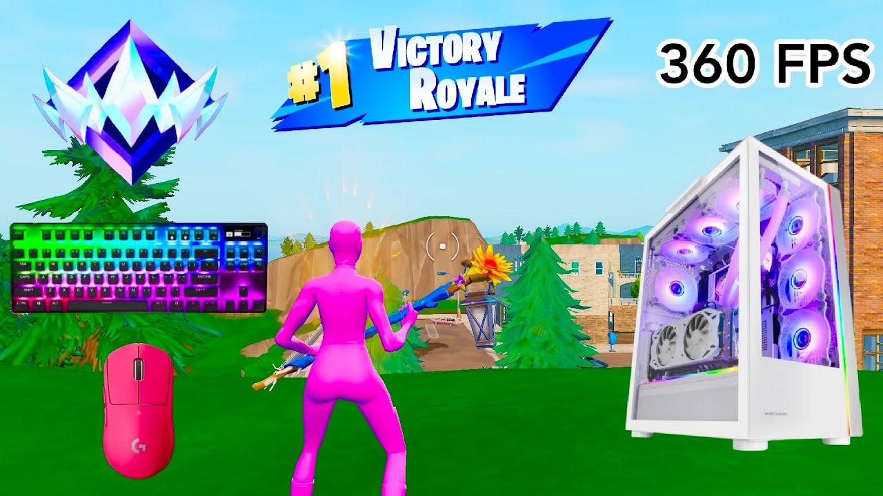 Fortnite Unreal Ranked Reload On PC | Keyboard & Mouse Gameplay | 360 FPS | 4K