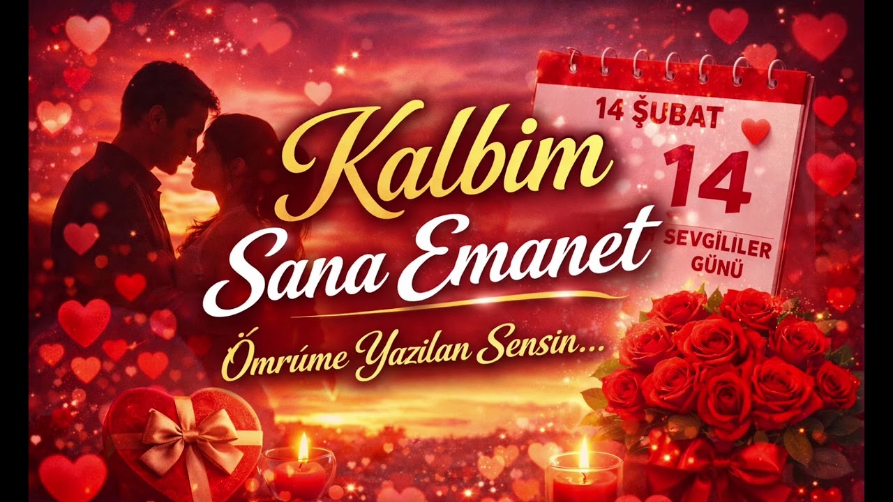 💖 Kalbim Sana Emanet | 14 Şubat Aşk Dolu Arabesk 💖 | Ömer Temur 