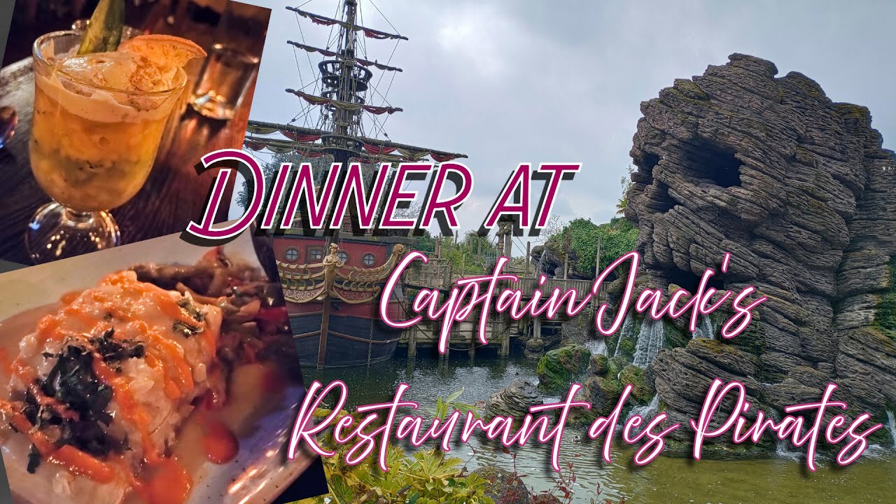 Captain Jack’s Disneyland Paris Review 🍽 | Pirate-Themed Dining + Gluten-Free Experience!