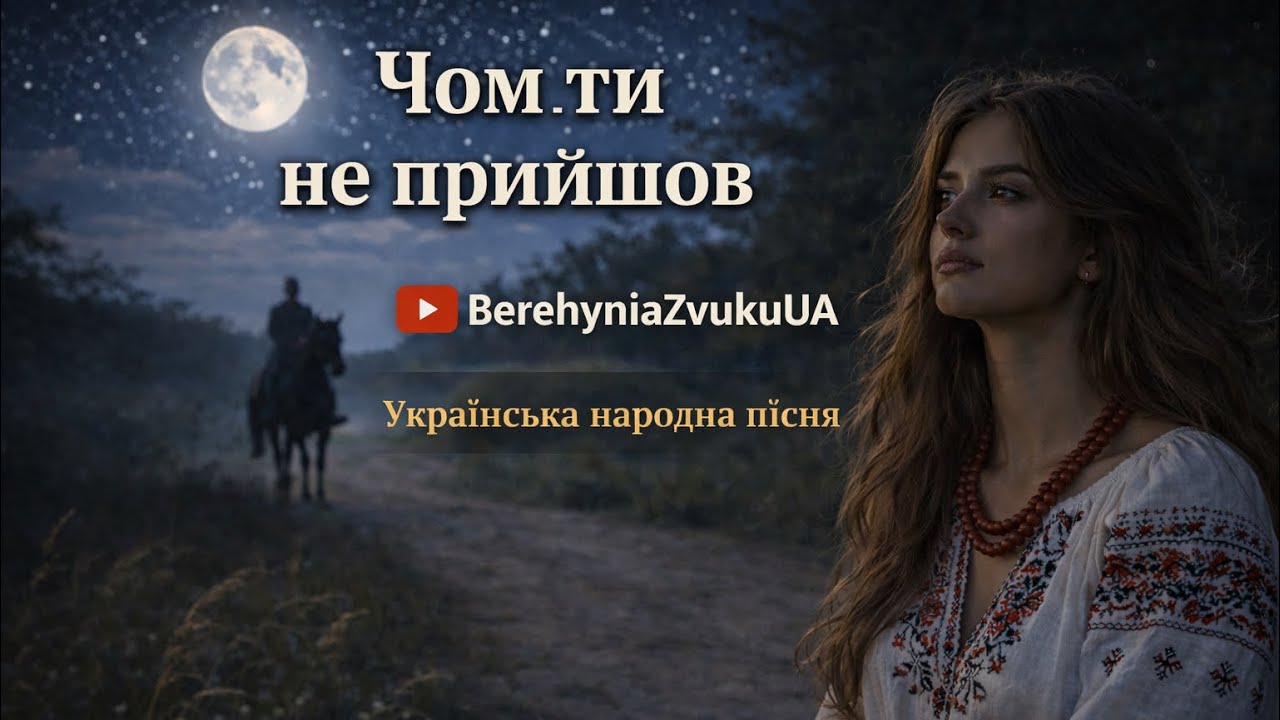 Чом ти не прийшов | Авторська сучасна обробка української народної пісні