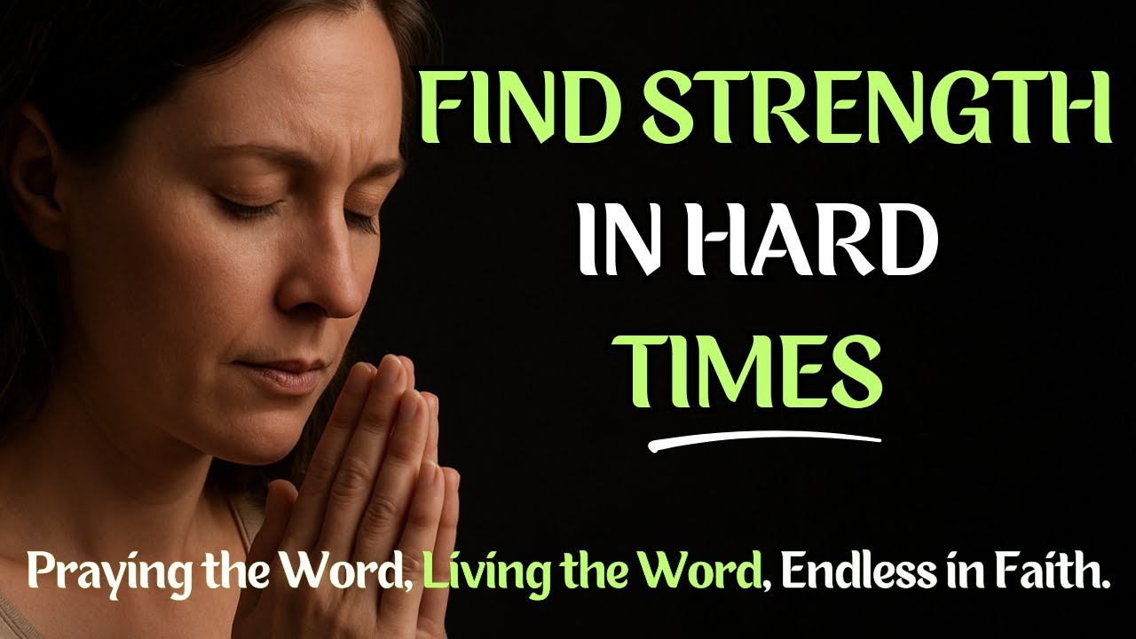 TOP 5 PRAYERS for Finding STRENGTH in Hard Times   Hope, Faith & Courage in God 