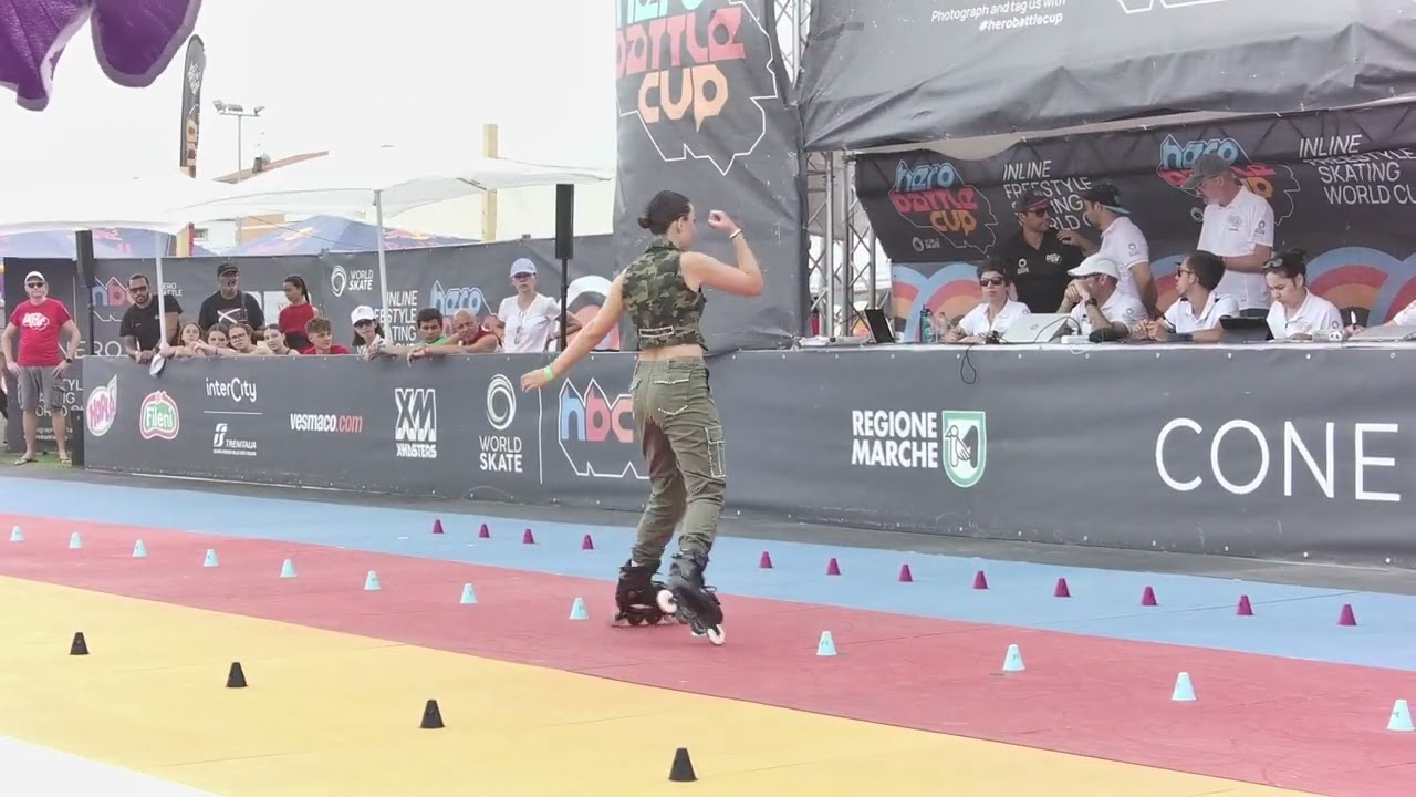 Hero Battle Cup 2024 Freestyle Slalom Classic JW - PQ1 5th Chiara VINCIGUERRA(ITA)