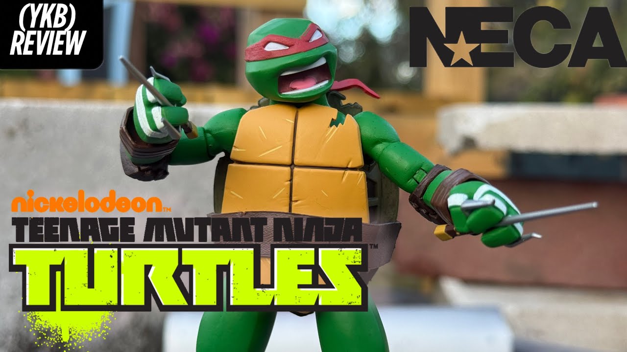NECA 2012 TMNT Рафаэль – Лучший мультяшный Раф на сегодняшний день? (YKB) Обзор