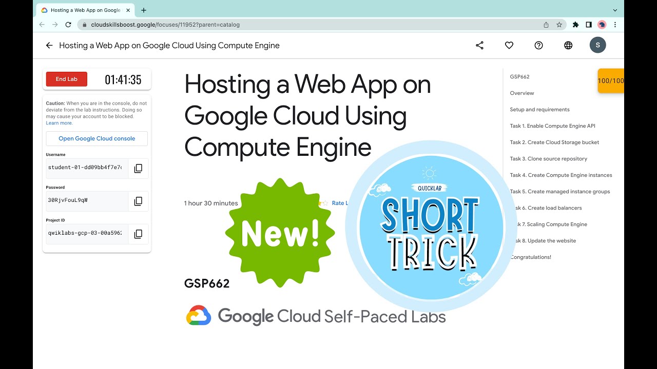 Hosting a Web App on Google Cloud Using Compute Engine || #qwiklabs || #GSP662 [With Explanation🗣️]