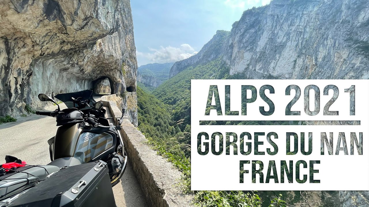 Alps 2021 - Gorges du Nan - BMW R1250 GS Adventure - Rhone-Alps - France
