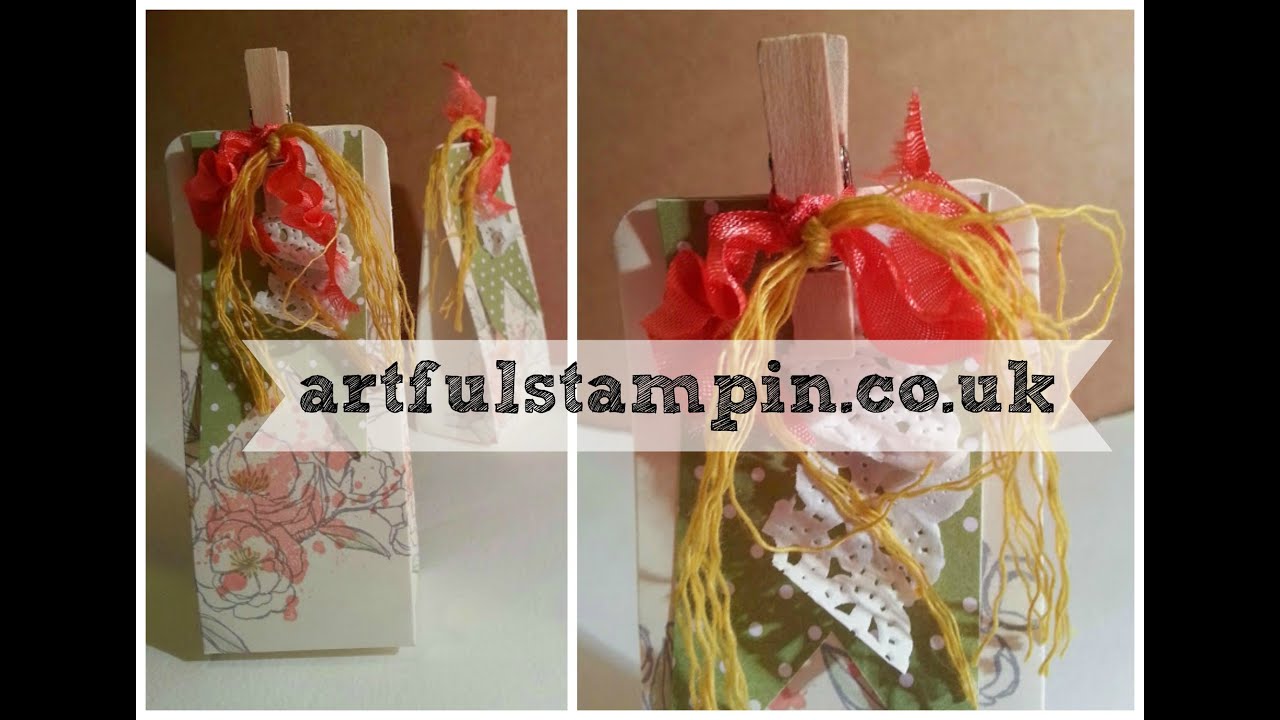~{Indescribable Gift Box}~by Stampin' Up! demonstrator Ruth Trice