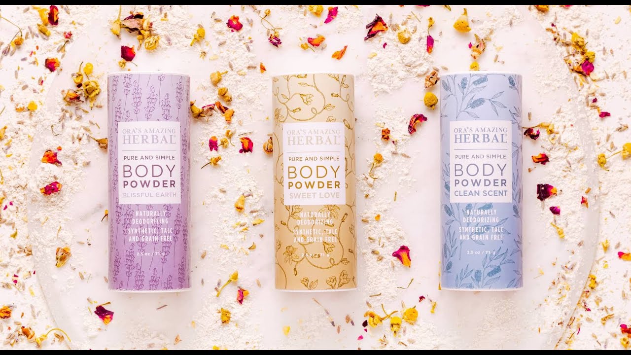 Ora's Amazing Herbal Talc Free Body Powder