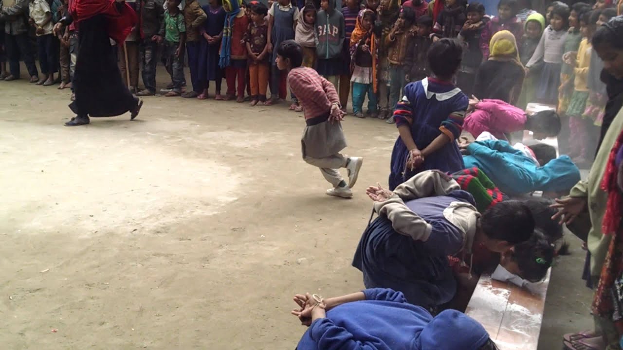 Kids annual sports in school in Bangladesh