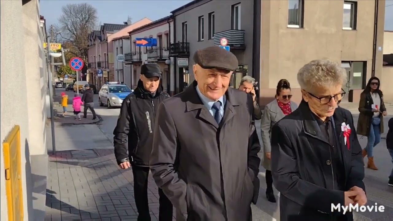 świeto niepodległości 2022 Jędrzejów oczami pieszego