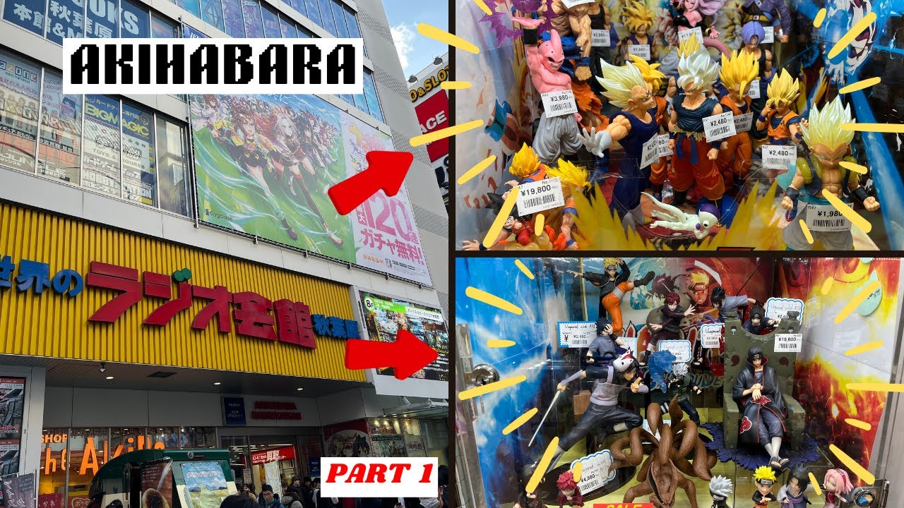 Discover the Cheapest Anime Figure Stores in Akihabara Part 1