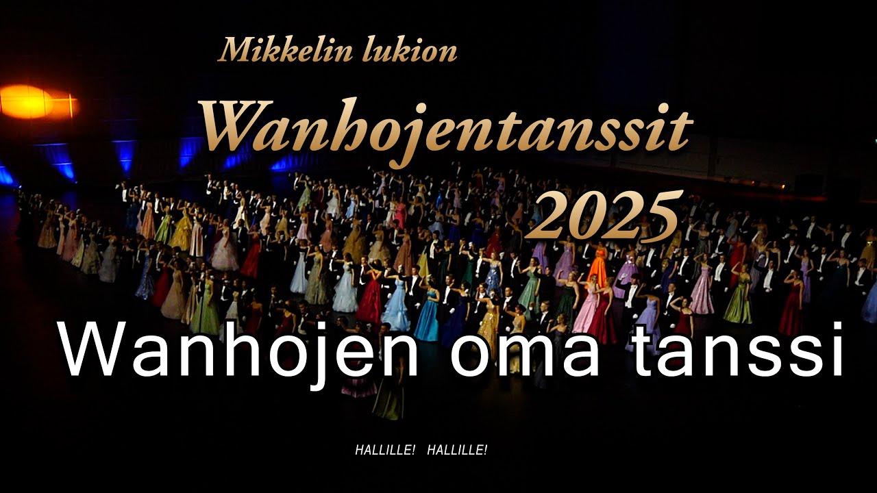 MIKKELIN LUKION VANHOJEN OMA TANSSI 2025 - OWN DANCE OF PROM DANCERS ***official movie***