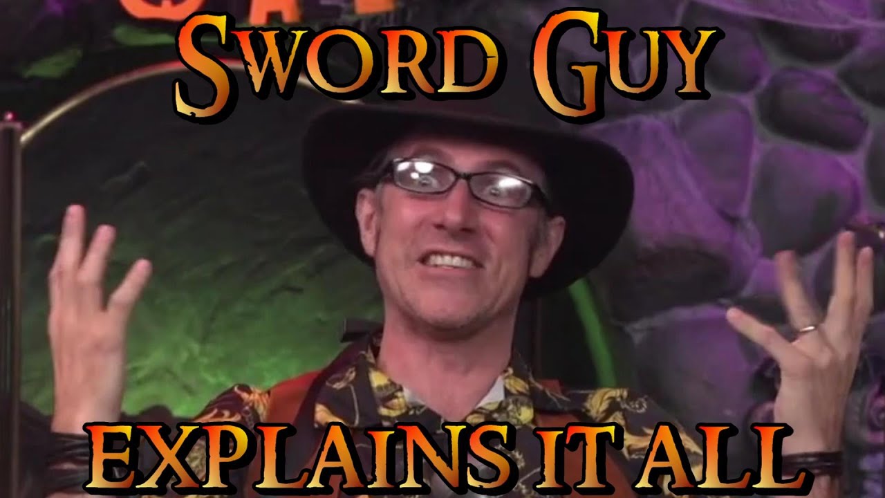 Sword Guy Explains it all