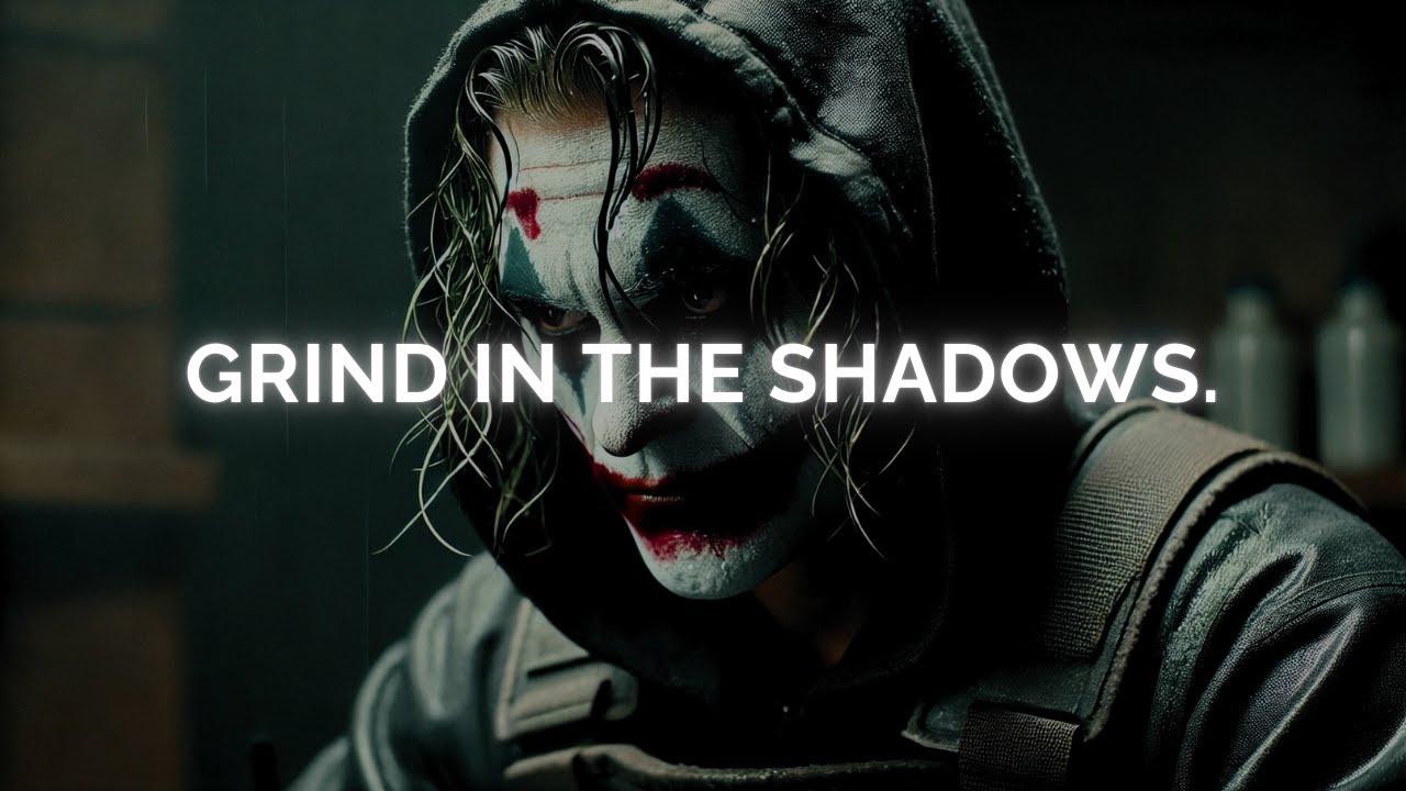 Disappear and Transform Yourself - Joker Speech (Dark Motivation)