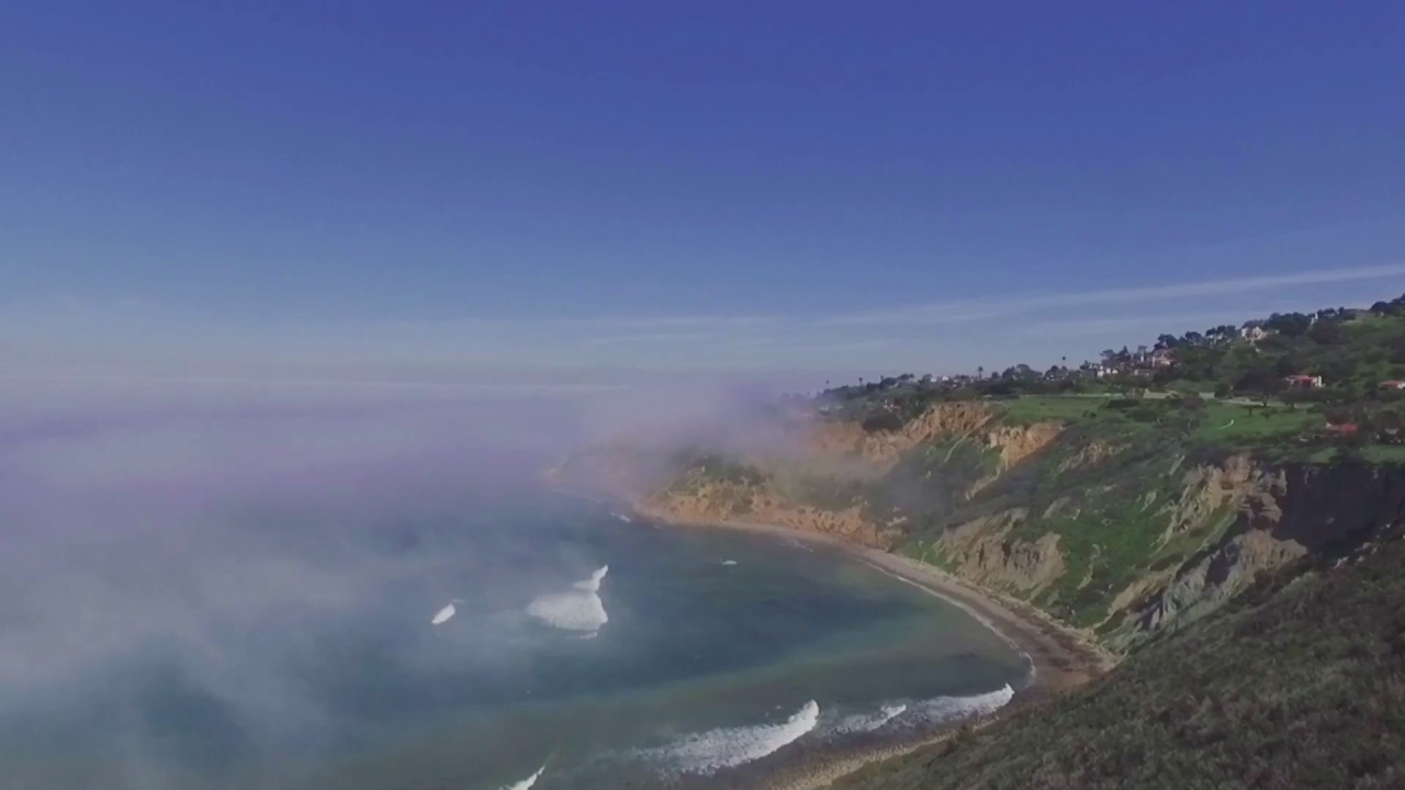Palos Verdes aerial footage