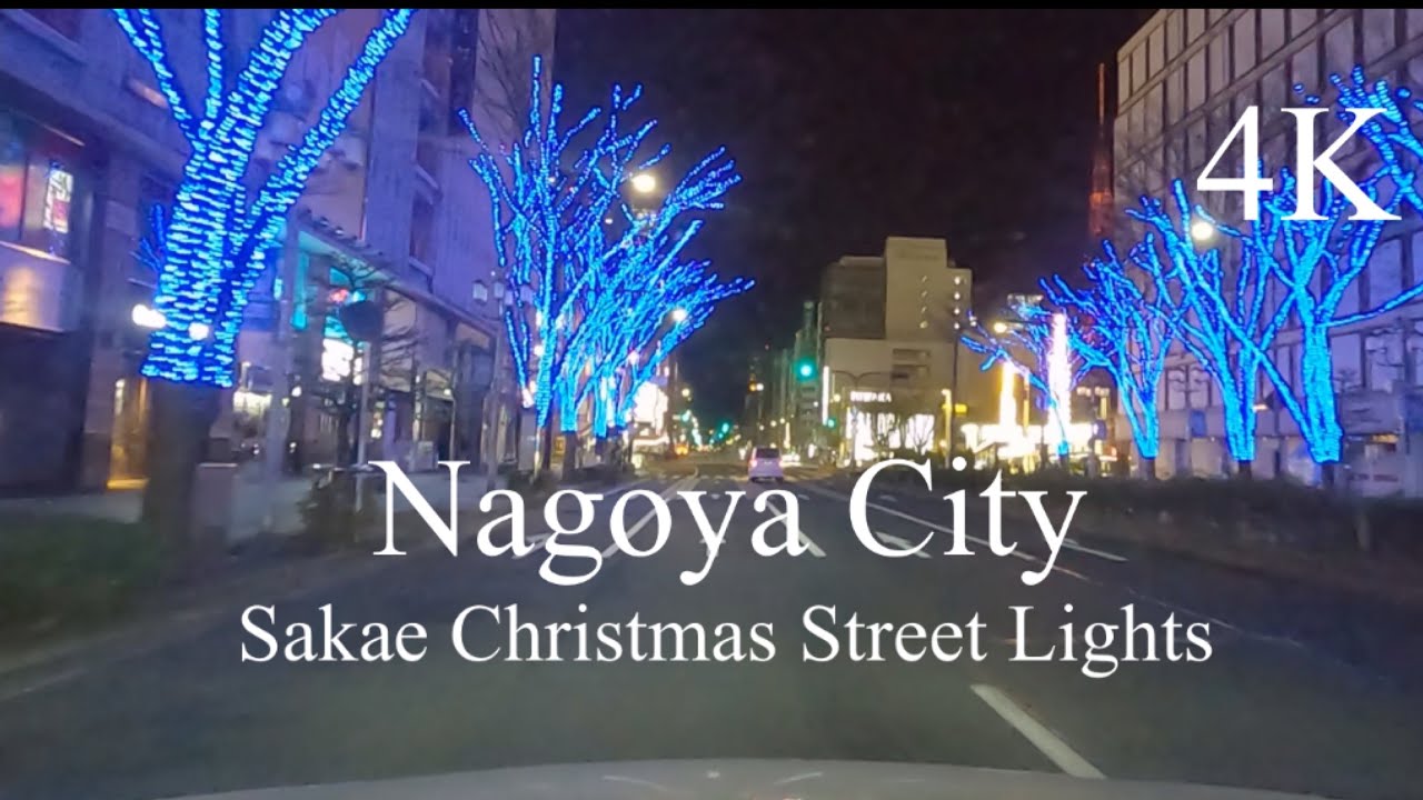 Driving in Japan 4K Nagoya City at Night #dashcam #nagoyacity