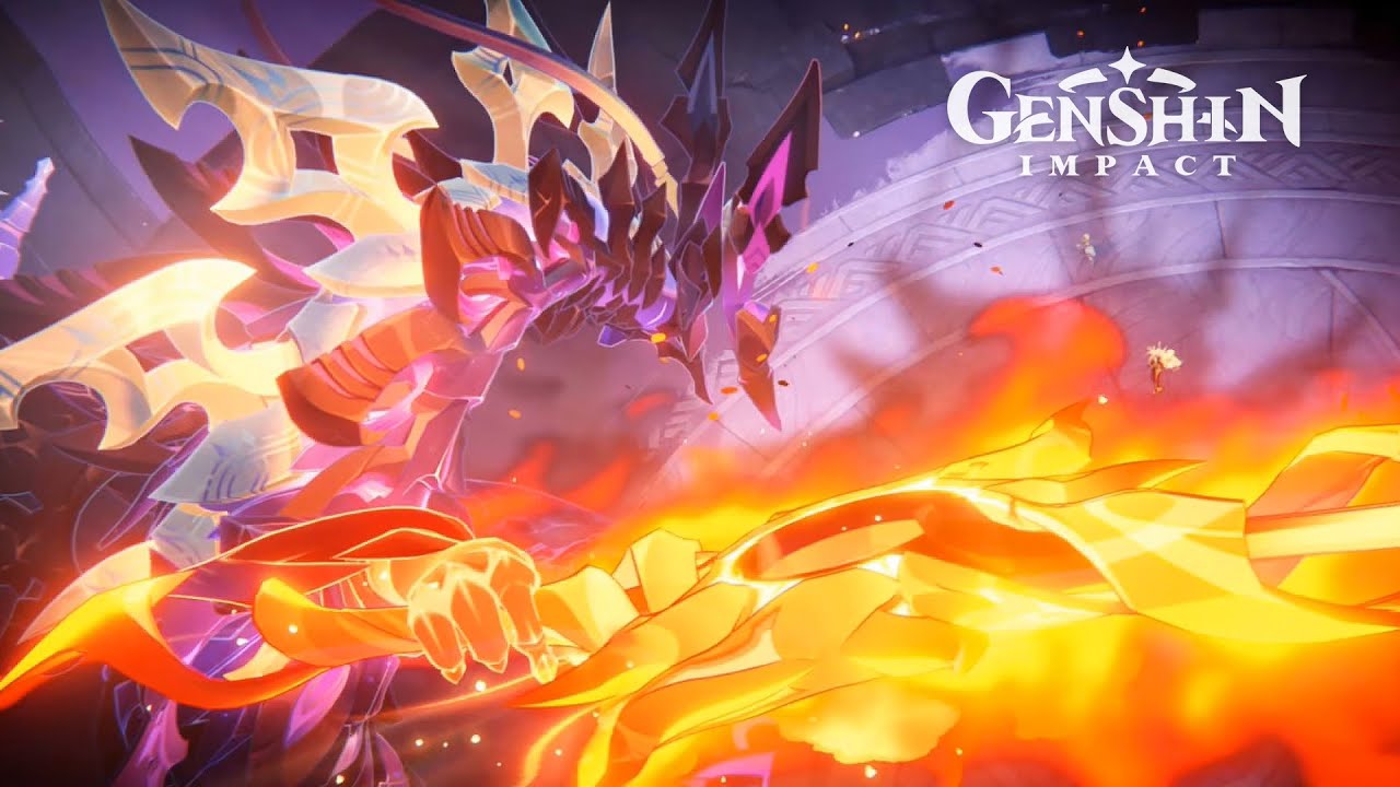 Gosoythoth Full Boss Fight in Version 5.3 Archon Quest Genshin Impact 4K