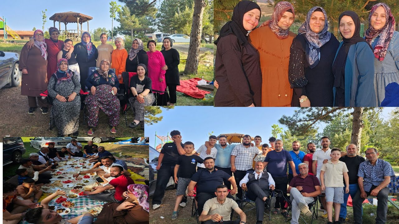 Geniş ailemle piknik / Bayram vlok 🥰