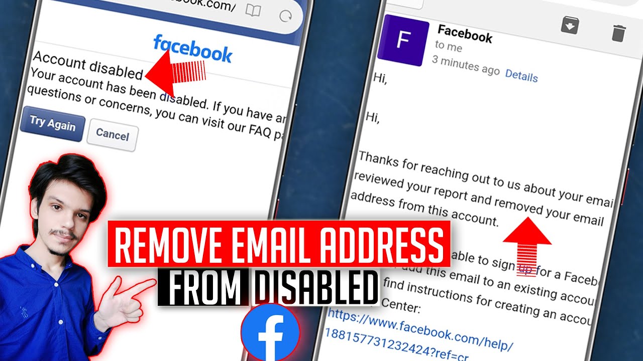 Как удалить электронную почту из заблокированного аккаунта Facebook | Как удалить электронную поч...