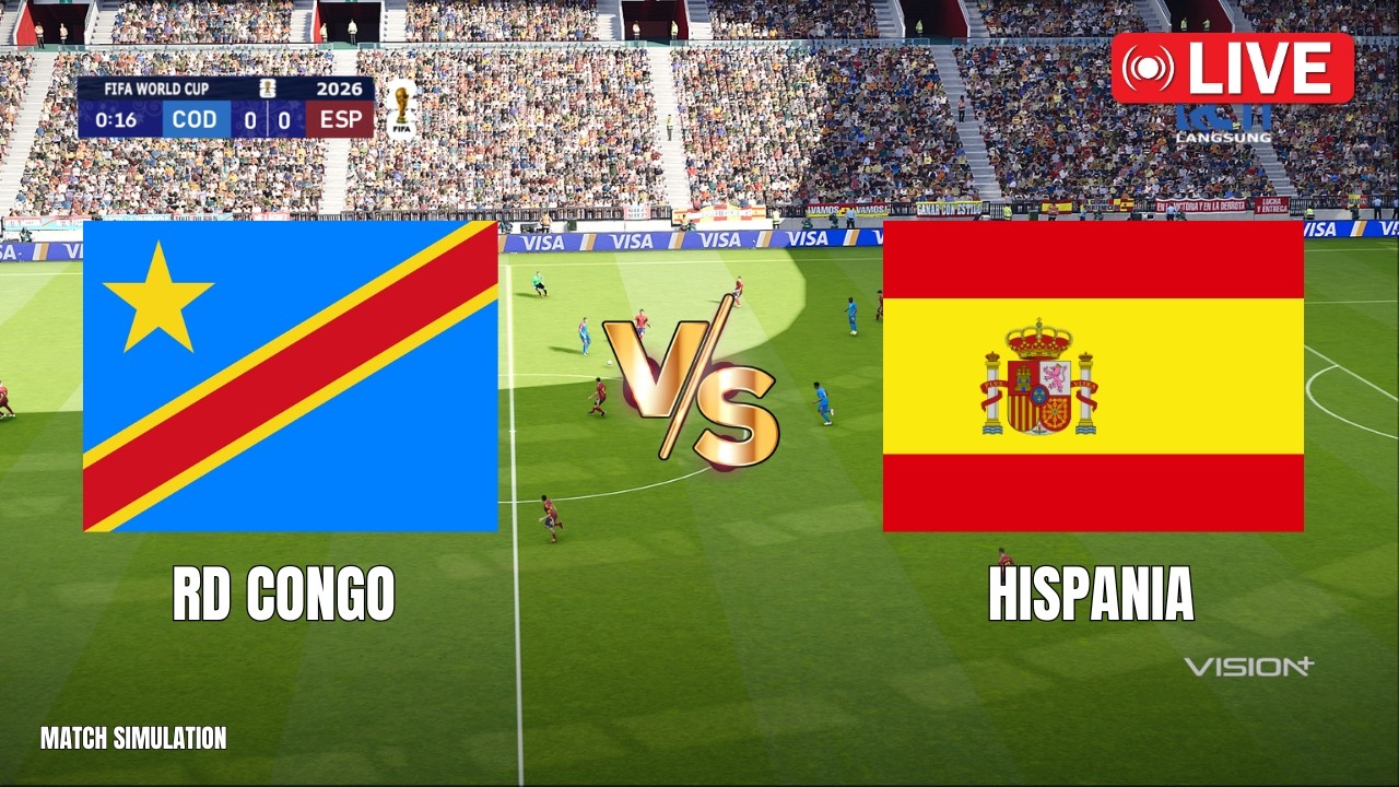 DR Congo vs Spain | FIFA World Cup Final | PES 2021 Simulation