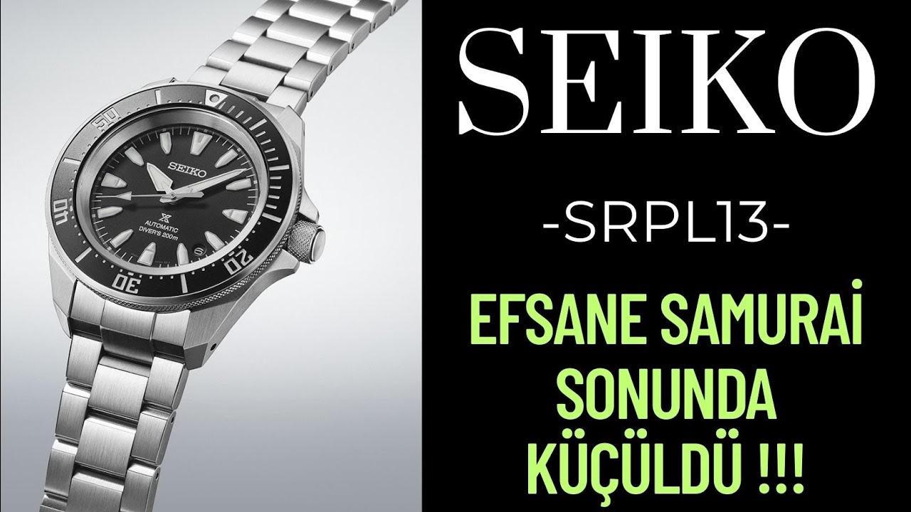 SEİKO SAMURAİ SRPL13 OTOMATİK DALGIÇ SAATİ İNCELEMESİ (SAMURAİ EFSANESİNİN HİKAYESİ !!!) #seiko