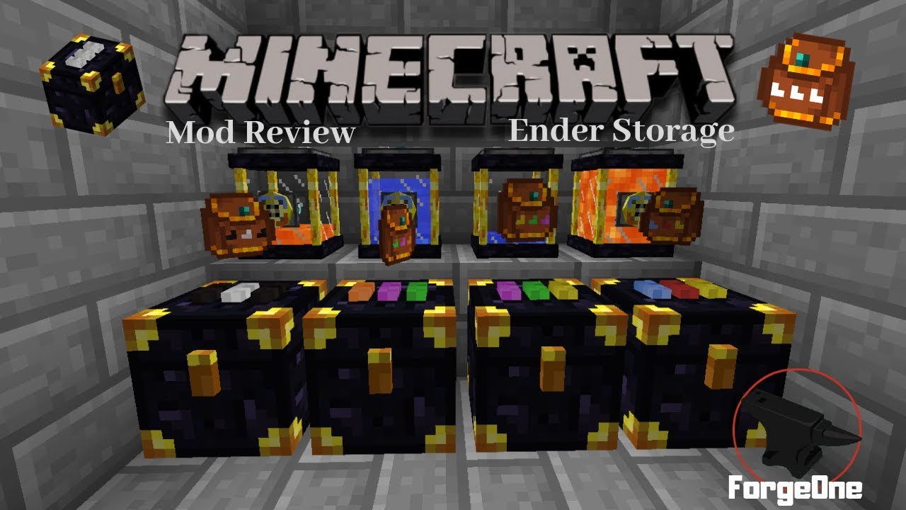 Ender Storage - Minecraft Mod Review (1.12.2)