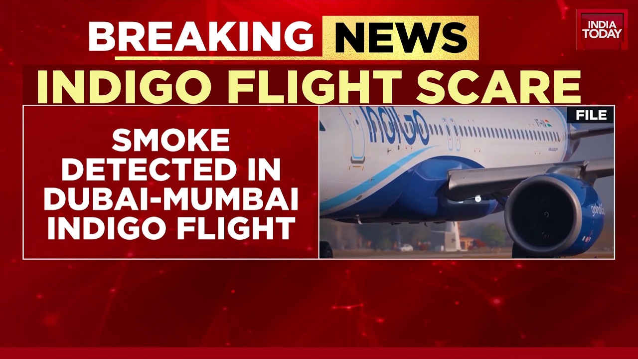 Breaking News: IndiGo Dubai-Mumbai Flight Detects Mid-Air Smoke, Makes Emergency Landing In Rajkot