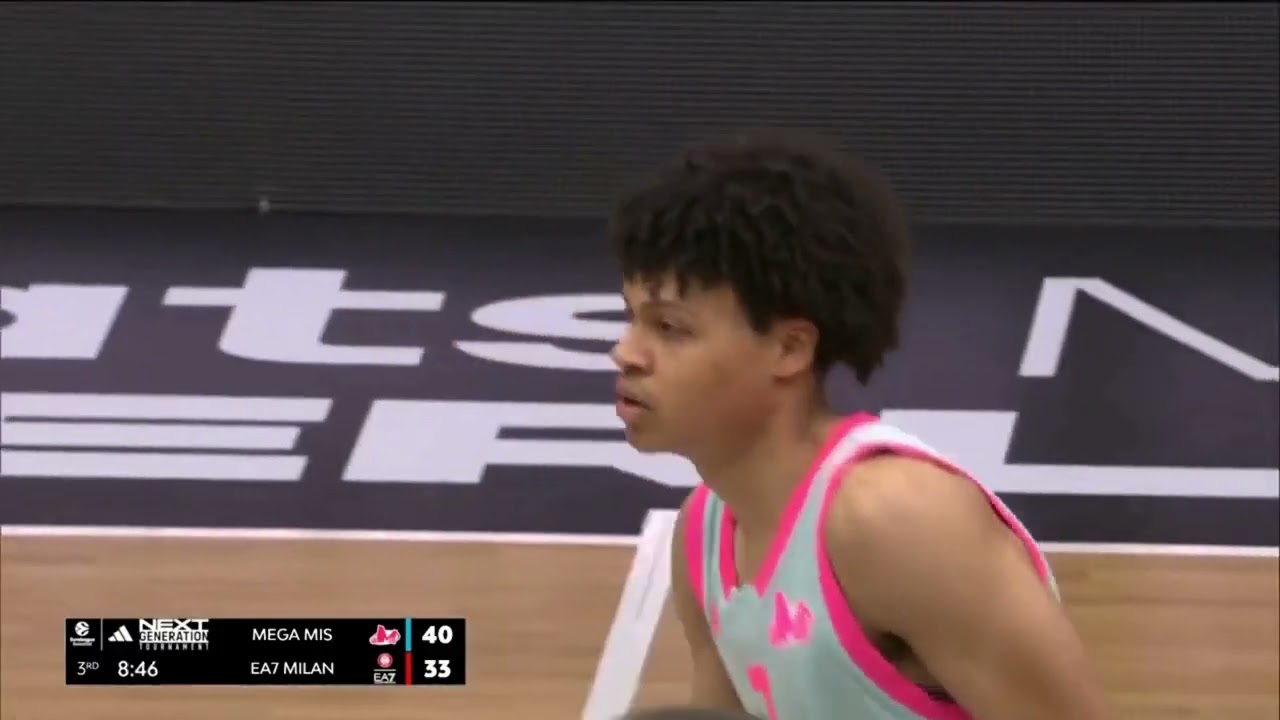 JACK KAYIL(BORN:2006)NEXT GEN.EUROLEAGUE TOURNAMENT HIGHLIGHTS.TEAM:MEGA MIS BELGRADE