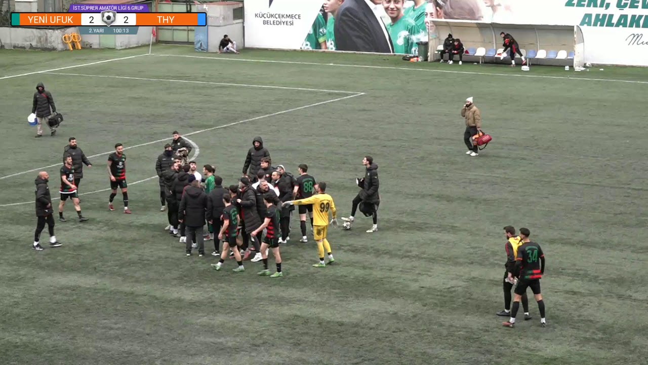YENİ UFUK SPOR 🇹🇷🇹🇷 THY SPOR 🇹🇷🇹🇷 İSTANBUL ⚽ SÜPER AMATÖR LİGİ MAÇI ⚽
