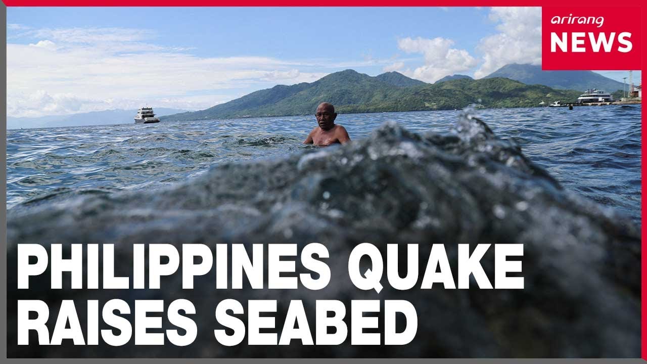 Deadly Philippine quake raised seabed by up to two metres