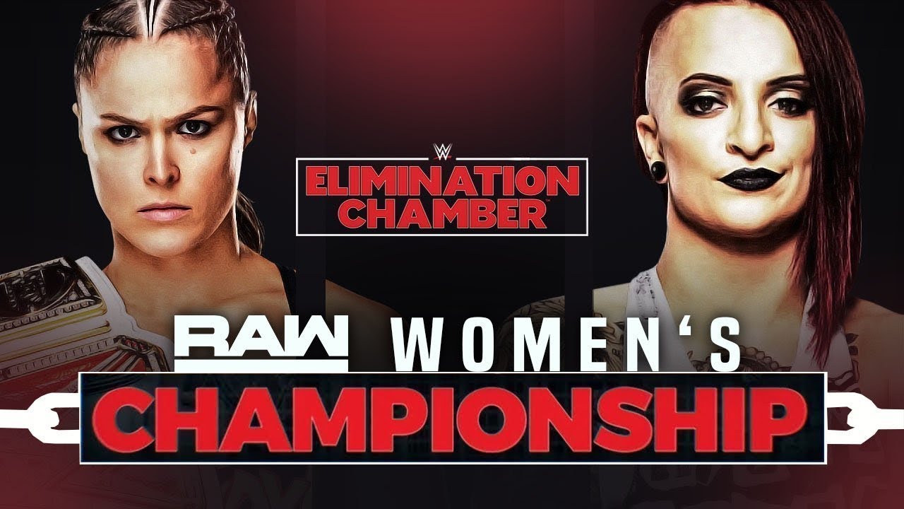 Ronda Rousey vs. Ruby Riott | WWE Raw Women's Championship | Elimination Chamber 2019 | WWE 2K20