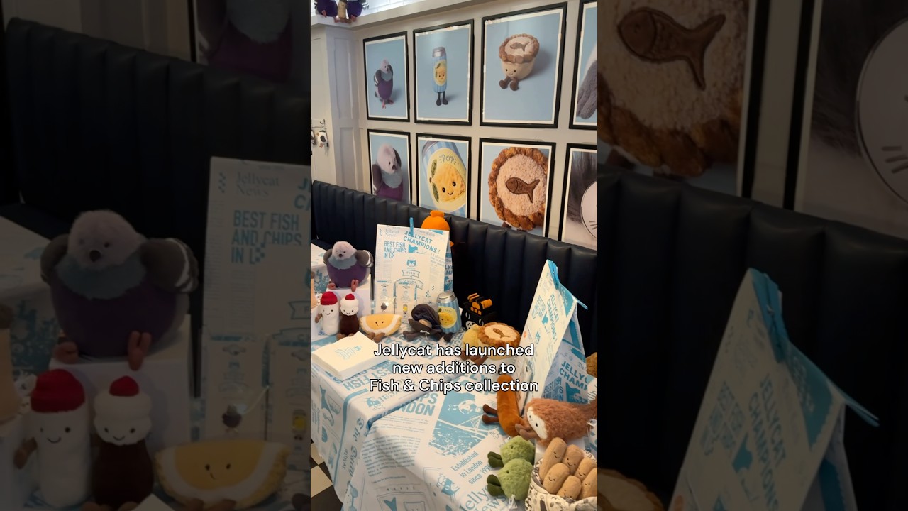 Jellycat new additions to Fish&Chips collection 🍋🐦🥧