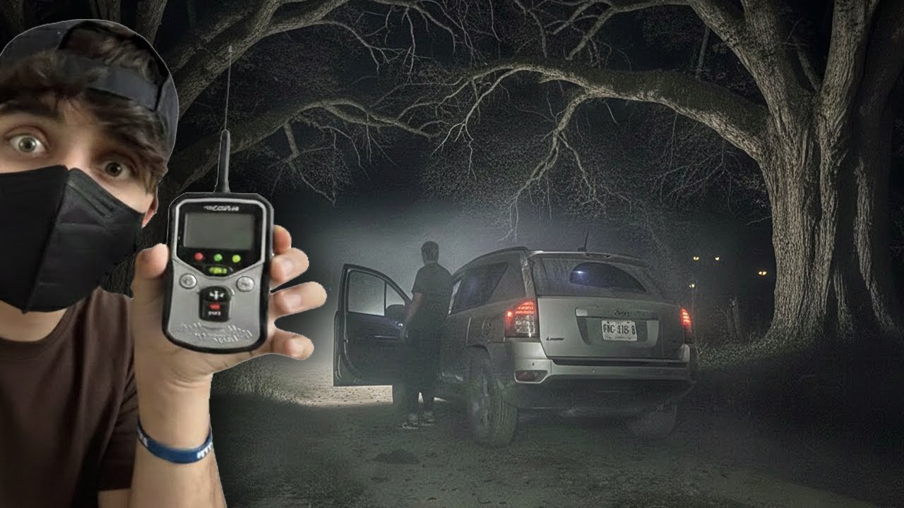 Pase la Noche SOLO en mi Camioneta en un Camino Embrujado y Maldito 😱😨